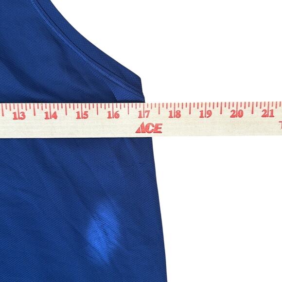 Lululemon High Neck Running and Training Tank Top Symphony Blue See Measurements - Picture 6 of 6